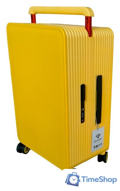 Чемодан DoubleW 005# (S, желтый) - Изображение №5 — Интернет-магазин Time-Shop