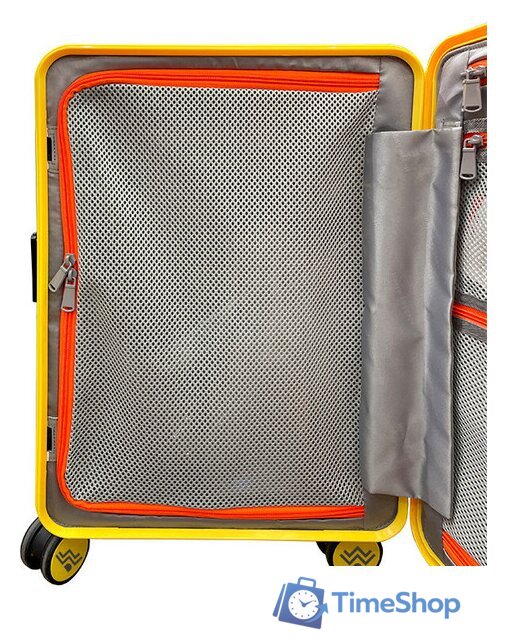 Чемодан DoubleW 005# (S, желтый) - Изображение №8 — Интернет-магазин Time-Shop