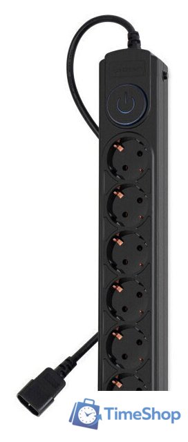 Сетевой фильтр IPPON BK-6-UPS-1.8-10-B - Изображение №1 — Интернет-магазин Time-Shop