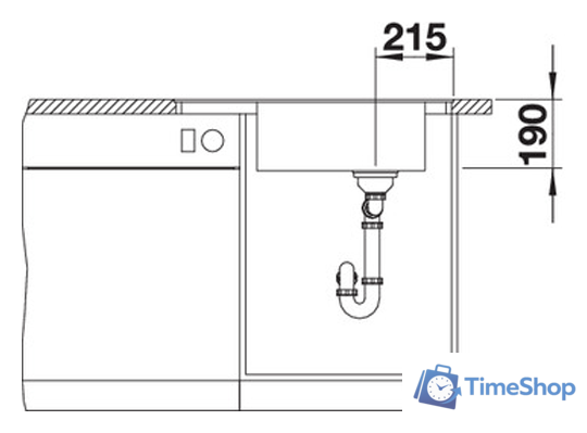 Кухонная мойка Blanco Elon XL 6 S-F (кофе) 524859 - Изображение №4 — Интернет-магазин Time-Shop