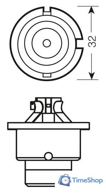 Ксеноновая лампа Osram D4S Xenarc Classic 1шт [66440CLC] - Изображение №5 — Интернет-магазин Time-Shop