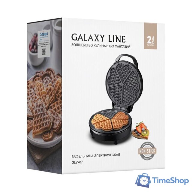 Вафельница Galaxy Line GL2987 - Изображение №6 — Интернет-магазин Time-Shop