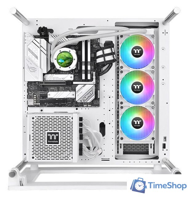 Система жидкостного охлаждения для процессора Thermaltake TH360 V2 Ultra ARGB Snow Edition CL-W405-PL12SW-A - Изображение №4 — Интернет-магазин Time-Shop