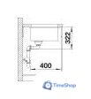 Кухонная мойка Blanco Subline 700-U Level 523459 (стальная корзина, трюфель) - Изображение №6 — Интернет-магазин Time-Shop