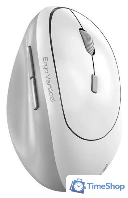 Вертикальная мышь Genius Ergo 8350S (белый/серый) - Изображение №1 — Интернет-магазин Time-Shop