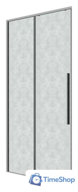 Душевая дверь Grossman Galaxy 80x195 1/2.K33.01.80.10.02 (хром/шиншилла стекло) - Изображение №1 — Интернет-магазин Time-Shop