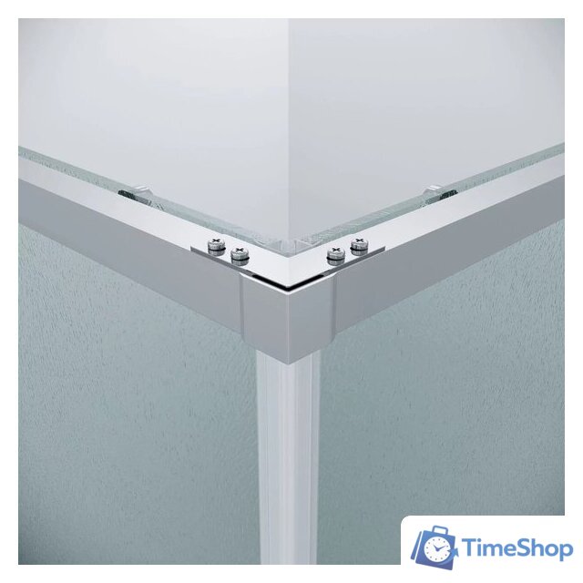 Душевая дверь Grossman Galaxy 80x195 1/2.K33.01.80.10.02 (хром/шиншилла стекло) - Изображение №5 — Интернет-магазин Time-Shop