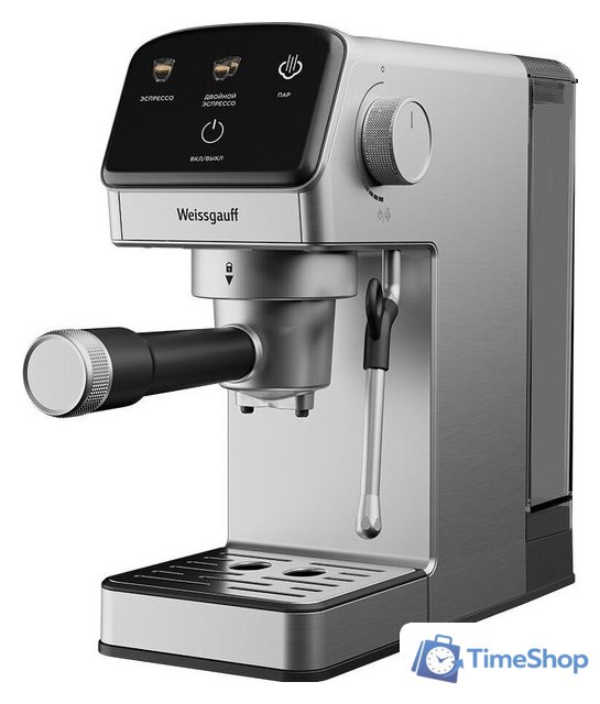 Рожковая кофеварка Weissgauff WCM-240 DBx Cappuccino ColorTouch - Изображение №2 — Интернет-магазин Time-Shop