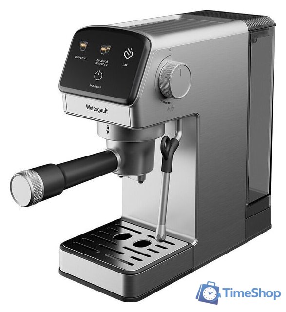 Рожковая кофеварка Weissgauff WCM-240 DBx Cappuccino ColorTouch - Изображение №7 — Интернет-магазин Time-Shop