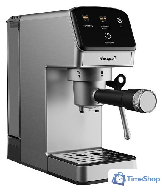 Рожковая кофеварка Weissgauff WCM-240 DBx Cappuccino ColorTouch - Изображение №4 — Интернет-магазин Time-Shop