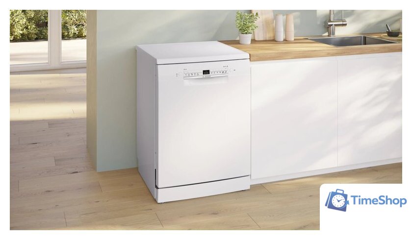 Отдельностоящая посудомоечная машина Bosch Serie 2 SMS2ITW09E - Изображение №6 — Интернет-магазин Time-Shop