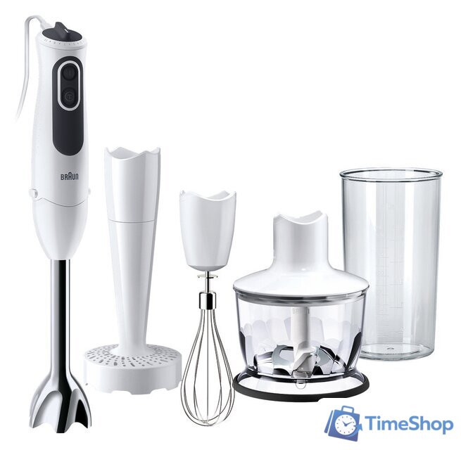 Погружной блендер Braun Multiquick 3 MQ3137 WH Sauce - Изображение №1 — Интернет-магазин Time-Shop