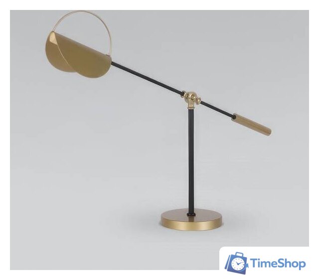 Настольная лампа Евросвет Grazia 01141/1 (черный/золото) - Изображение №1 — Интернет-магазин Time-Shop