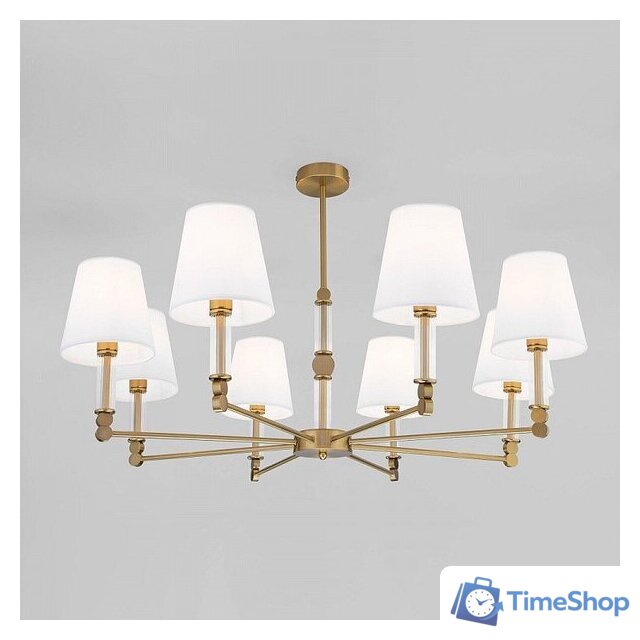Подвесная люстра Евросвет Conso 60145/8 латунь - Изображение №1 — Интернет-магазин Time-Shop