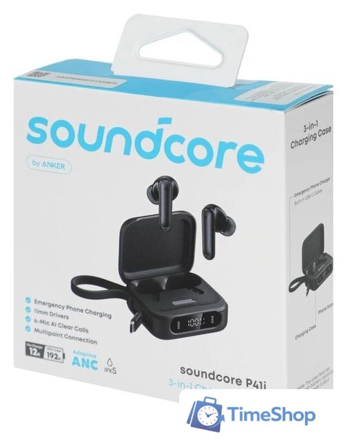Наушники Anker Soundcore P41i (черный) - Изображение №19 — Интернет-магазин Time-Shop