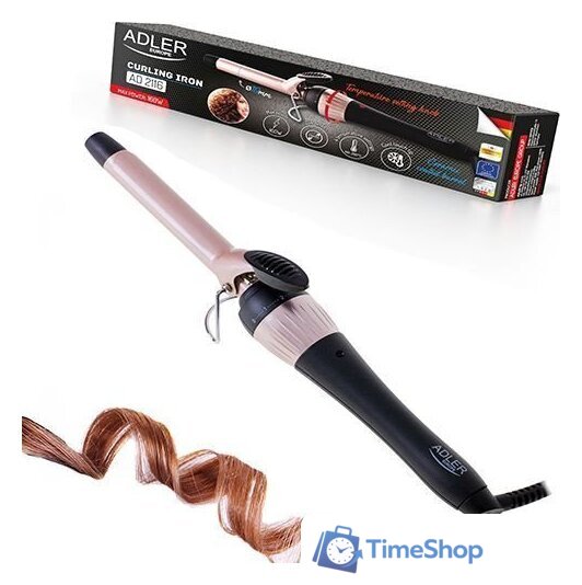 Круглая  плойка Adler AD 2116 - Изображение №5 — Интернет-магазин Time-Shop