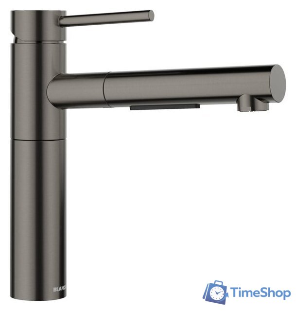 Смеситель Blanco Alta-S Ii 527555 (satin dark steel) - Изображение №1 — Интернет-магазин Time-Shop