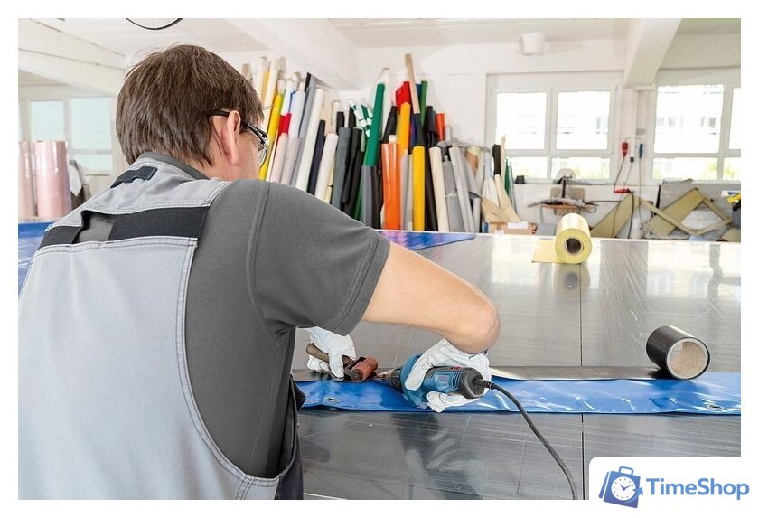 Промышленный фен Bosch GHG 20-60 Professional 06012A6400 - Изображение №9 — Интернет-магазин Time-Shop