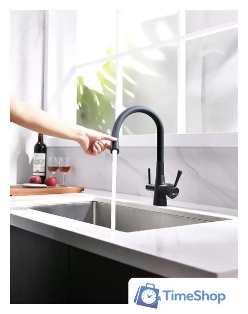 Смеситель Lemark Comfort LM3075BL - Изображение №2 — Интернет-магазин Time-Shop