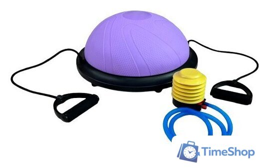Балансир Calviano Bosu Ball 46 см (фиолетовый) - Изображение №1 — Интернет-магазин Time-Shop