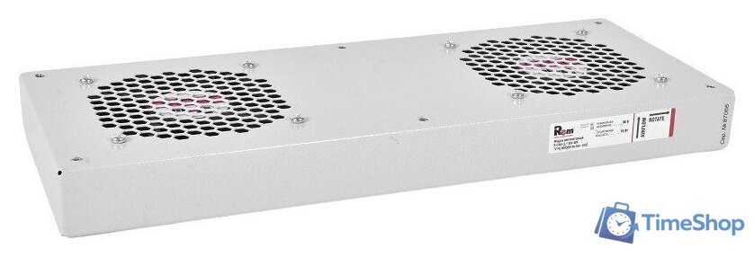 Блок вентиляторов для серверного шкафа Rem R-FAN-2TJ-36V-48V - Изображение №1 — Интернет-магазин Time-Shop