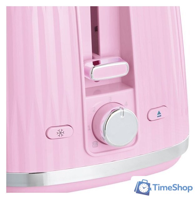 Тостер Russell Hobbs Eden 2 Slice Raspberry 27372-56 - Изображение №8 — Интернет-магазин Time-Shop