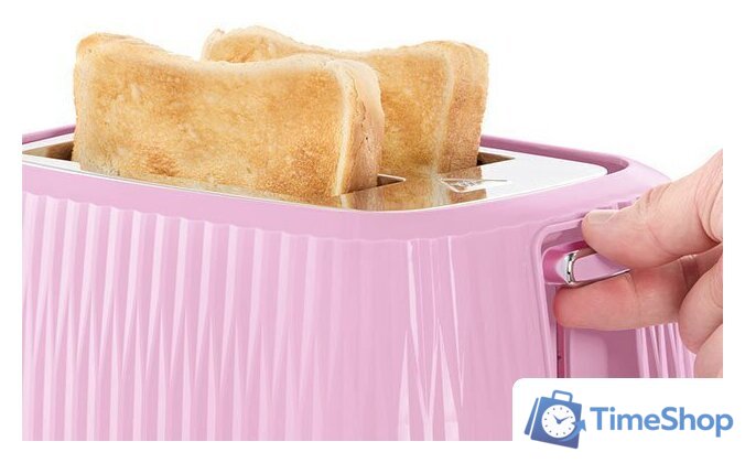 Тостер Russell Hobbs Eden 2 Slice Raspberry 27372-56 - Изображение №4 — Интернет-магазин Time-Shop