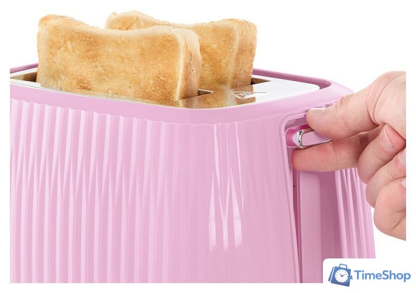 Тостер Russell Hobbs Eden 2 Slice Raspberry 27372-56 - Изображение №7 — Интернет-магазин Time-Shop