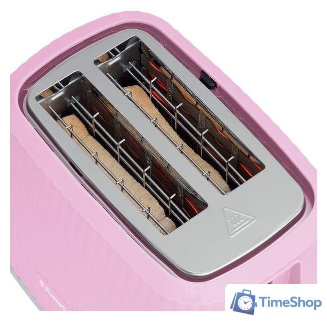 Тостер Russell Hobbs Eden 2 Slice Raspberry 27372-56 - Изображение №6 — Интернет-магазин Time-Shop