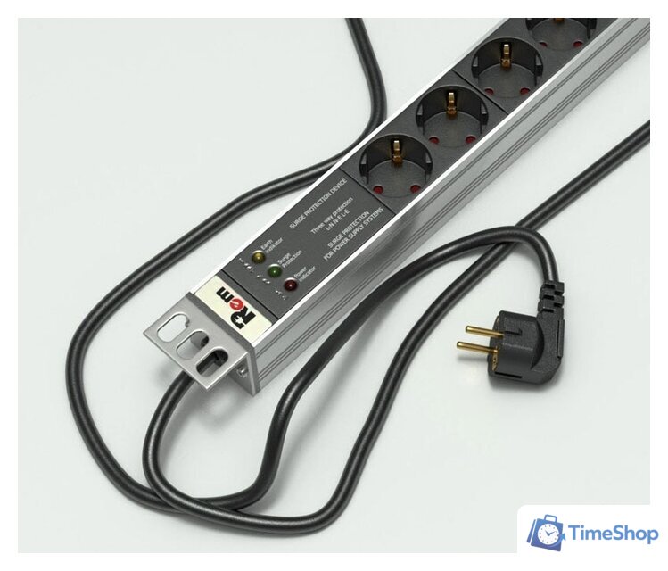 Блок розеток Rem R-16-7S-FI-440-3 (7 розеток, шнур 3 м) - Изображение №4 — Интернет-магазин Time-Shop