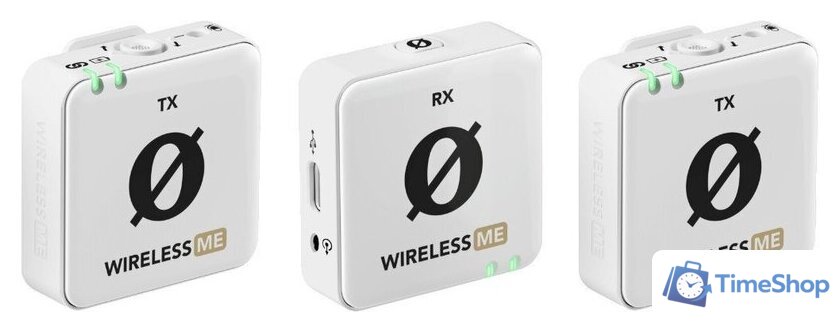 Радиосистема RODE Wireless ME Dual (белый) - Изображение №2 — Интернет-магазин Time-Shop