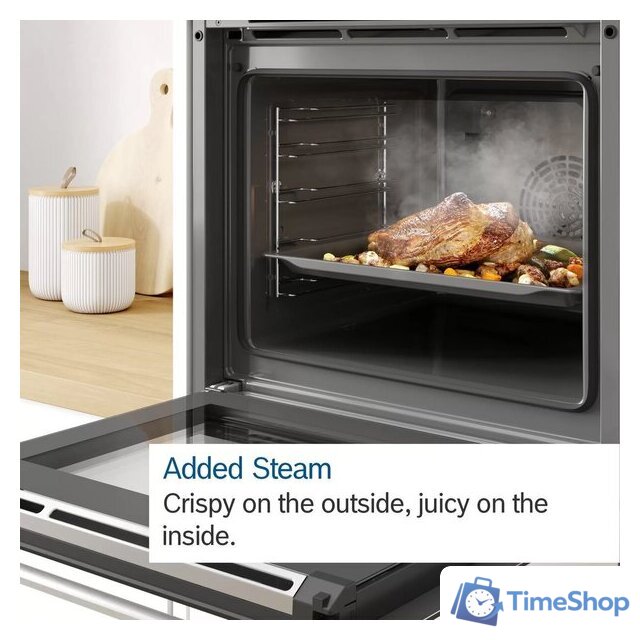 Электрический духовой шкаф Bosch Serie 8 HRG6769S6B - Изображение №9 — Интернет-магазин Time-Shop