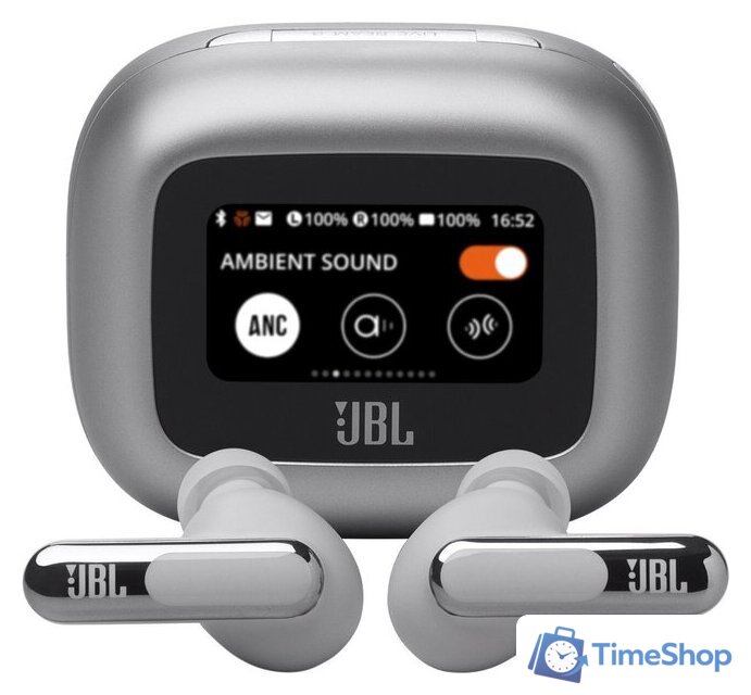 Наушники JBL Live Beam 3 (серебристый) - Изображение №1 — Интернет-магазин Time-Shop