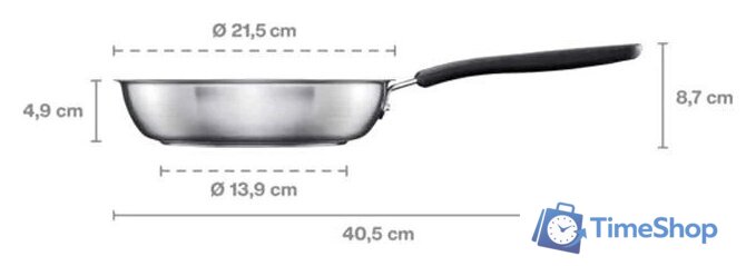 Сковорода Fiskars Functional Form 1072249 - Изображение №6 — Интернет-магазин Time-Shop