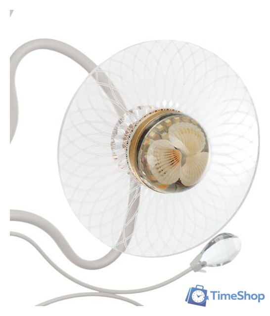 Припотолочная люстра BayerLux Патрисия 10385935 (белый) - Изображение №8 — Интернет-магазин Time-Shop