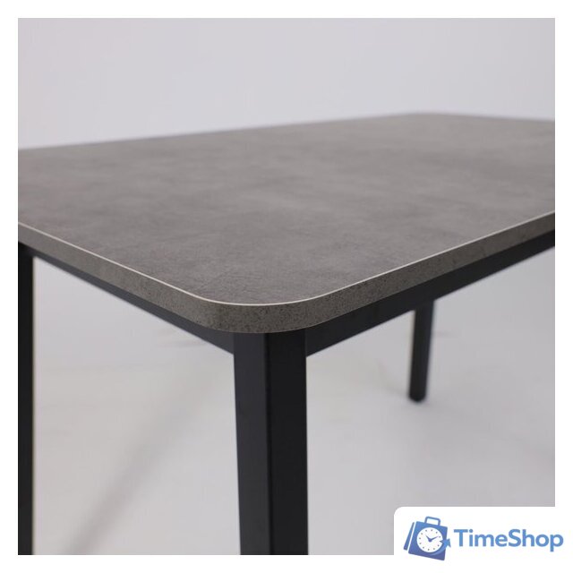 Кухонный стол Мамадома Tirk radial-110 раздвижной 110-142х70 (дымчатая керамика/черный) - Изображение №10 — Интернет-магазин Time-Shop