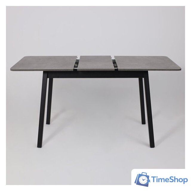Кухонный стол Мамадома Tirk radial-110 раздвижной 110-142х70 (дымчатая керамика/черный) - Изображение №23 — Интернет-магазин Time-Shop