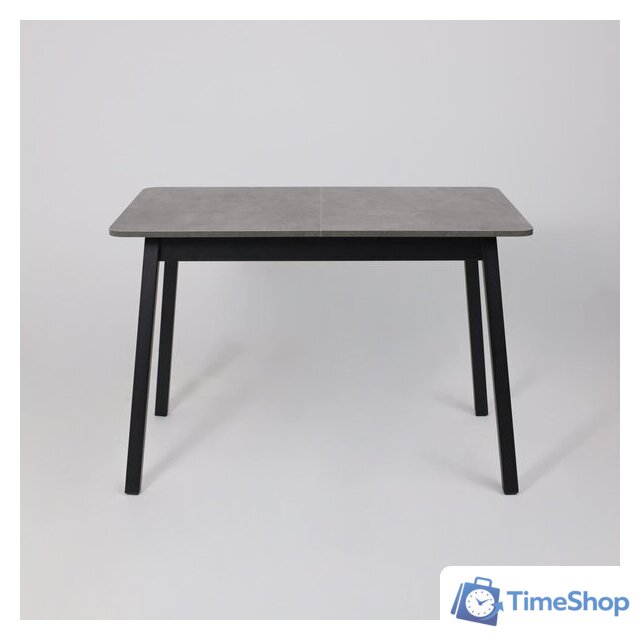 Кухонный стол Мамадома Tirk radial-110 раздвижной 110-142х70 (дымчатая керамика/черный) - Изображение №20 — Интернет-магазин Time-Shop