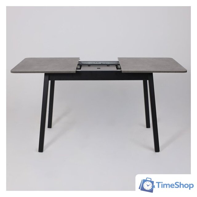 Кухонный стол Мамадома Tirk radial-110 раздвижной 110-142х70 (дымчатая керамика/черный) - Изображение №21 — Интернет-магазин Time-Shop