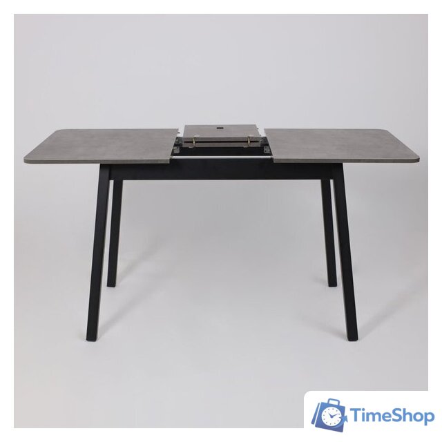 Кухонный стол Мамадома Tirk radial-110 раздвижной 110-142х70 (дымчатая керамика/черный) - Изображение №22 — Интернет-магазин Time-Shop