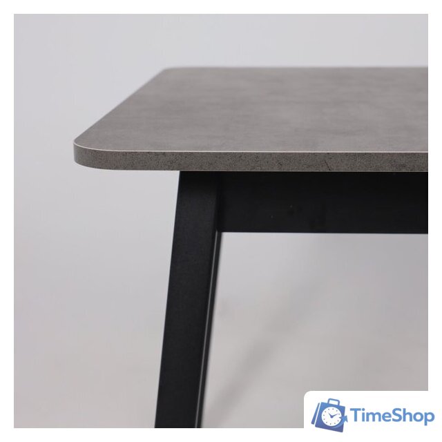 Кухонный стол Мамадома Tirk radial-110 раздвижной 110-142х70 (дымчатая керамика/черный) - Изображение №12 — Интернет-магазин Time-Shop