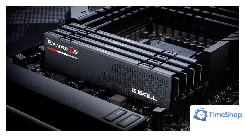 Оперативная память G.Skill Ripjaws S5 2x32ГБ DDR5 6800МГц F5-6800J3445G32GX2-RS5K - Изображение №6 — Интернет-магазин Time-Shop