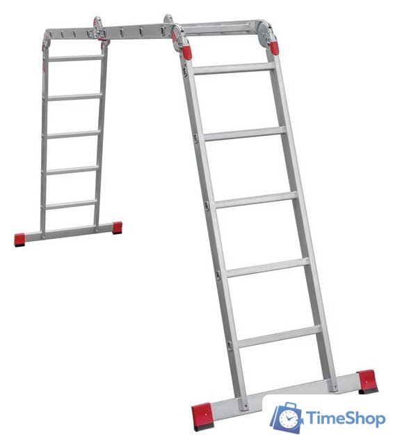 Лестница-трансформер Новая высота NV3320 3320245 (2x4 + 2x5 ступеней) - Изображение №1 — Интернет-магазин Time-Shop