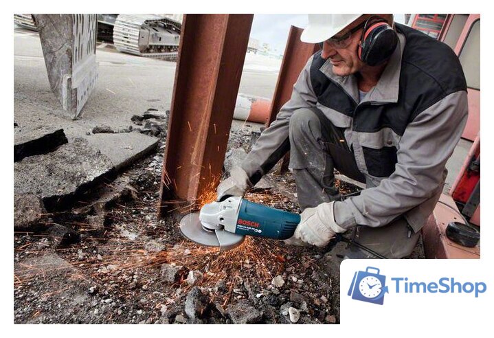 Угловая шлифмашина Bosch GWS 24-230 JH Professional (0601884203) - Изображение №3 — Интернет-магазин Time-Shop
