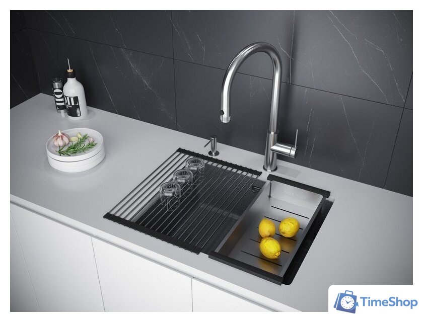 Кухонная мойка Paulmark LU55SK-DG - Изображение №3 — Интернет-магазин Time-Shop