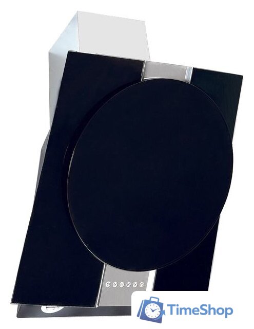 Кухонная вытяжка Elikor Графит 80Н-700-Э4Д (нержавеющая сталь/черное стекло) - Изображение №1 — Интернет-магазин Time-Shop