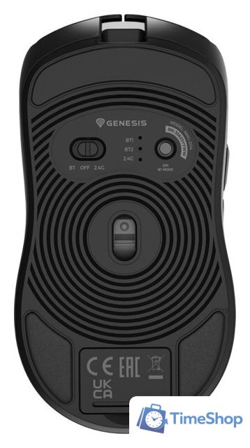 Игровая мышь Genesis Zircon 500 Wireless (черный) - Изображение №3 — Интернет-магазин Time-Shop