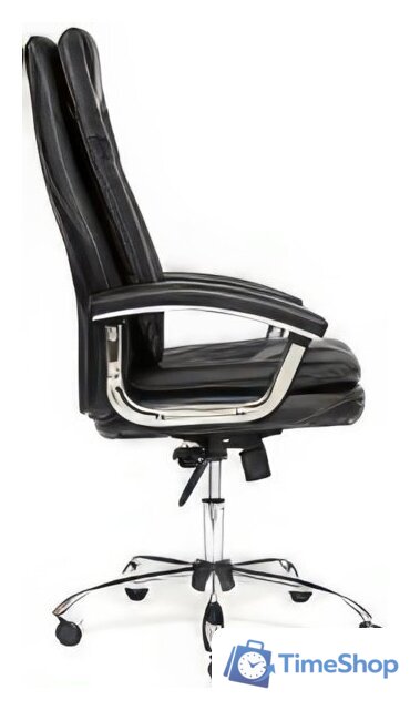 Офисное кресло TetChair Softy Lux (иск. кожа, черный) - Изображение №5 — Интернет-магазин Time-Shop