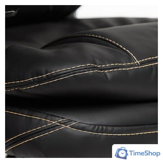 Офисное кресло TetChair Softy Lux (иск. кожа, черный) - Изображение №8 — Интернет-магазин Time-Shop