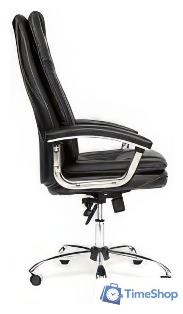 Офисное кресло TetChair Softy Lux (иск. кожа, черный) - Изображение №4 — Интернет-магазин Time-Shop